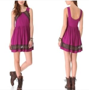 Free People Georgia Lace Dress Size 10